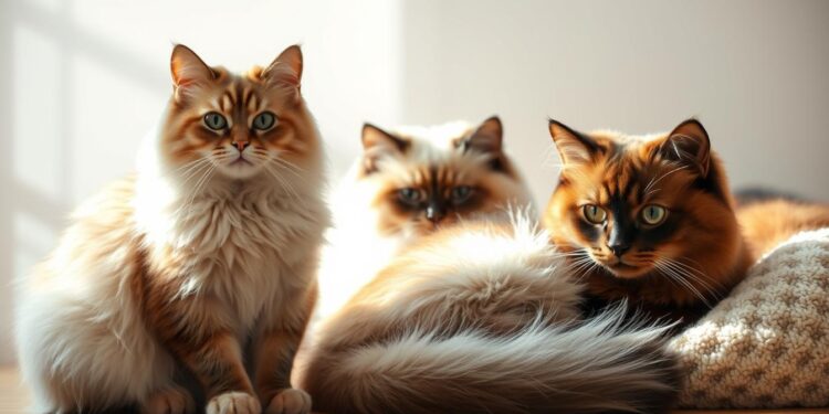 cat breeds that don't shed