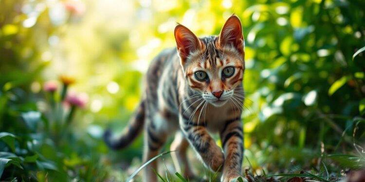 cat behavior outside