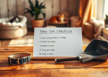 new cat checklist
